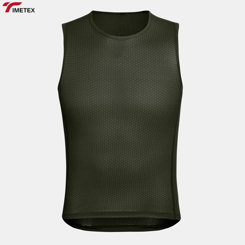 TIMETEX Quick Dry Ice Silk Cycling Unisex Sleeveless Bike Vest Breathable Moisture Wicking Sports Tank Top for Outdoor Riding