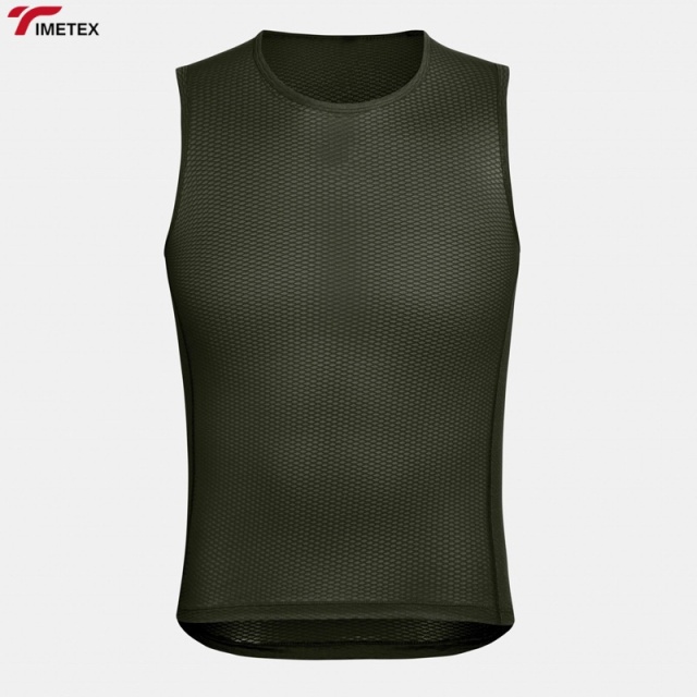 TIMETEX Quick Dry Ice Silk Cycling Unisex Sleeveless Bike Vest Breathable Moisture Wicking Sports Tank Top for Outdoor Riding
