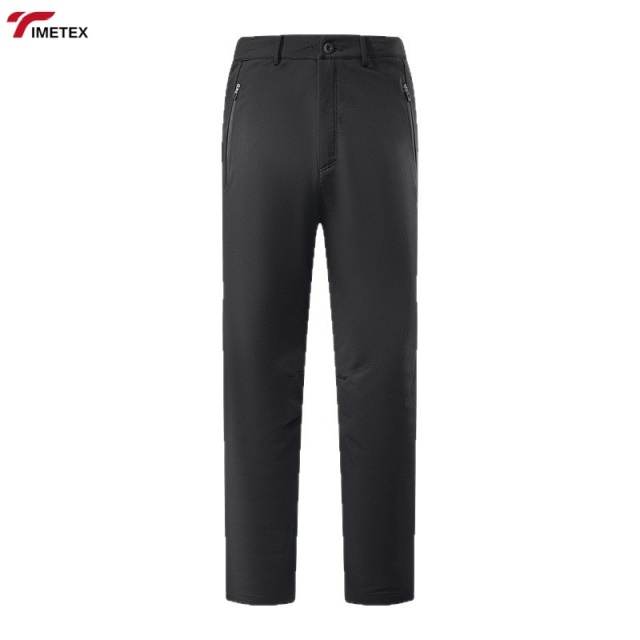 TIMETEX High Elasticity Lightweight Breathable Casual Pants Men Waterproof Multi-Pocket of Men's Pants