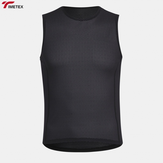 TIMETEX Quick Dry Ice Silk Cycling Unisex Sleeveless Bike Vest Breathable Moisture Wicking Sports Tank Top for Outdoor Riding