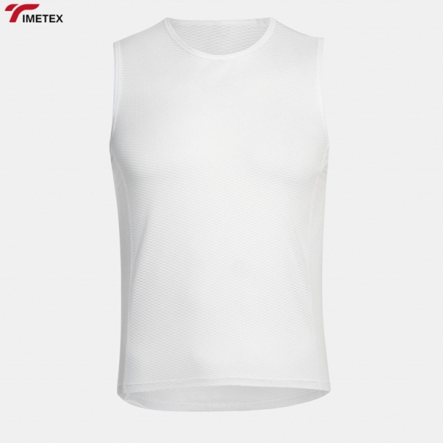 TIMETEX Quick Dry Ice Silk Cycling Unisex Sleeveless Bike Vest Breathable Moisture Wicking Sports Tank Top for Outdoor Riding