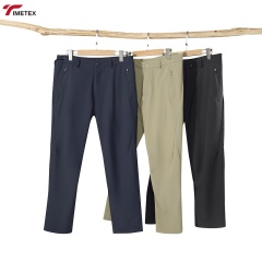 TIMETEX High Elasticity Lightweight Breathable Casual Pants Men Waterproof Multi-Pocket of Men's Pants
