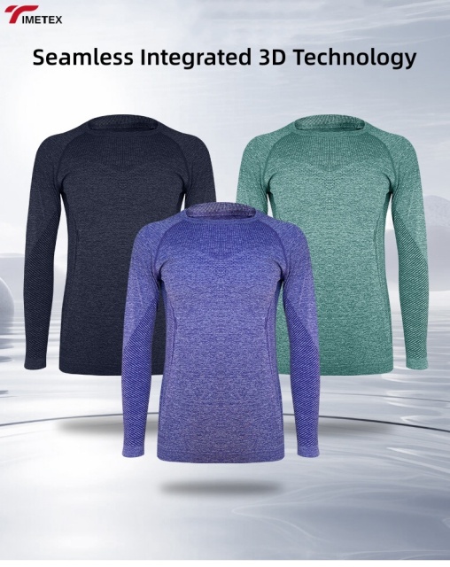 TIMETEX Women's Spring Autumn Long Sleeve Yoga Sports Shirt Quick Dry Breathable Slim Fit Top for Running and Fitness