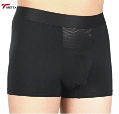 TIMETEX Men's Dual Pouch Bulge Enhancing Boxer Briefs Modal Separate Pocket Underwear with Scrotal Support