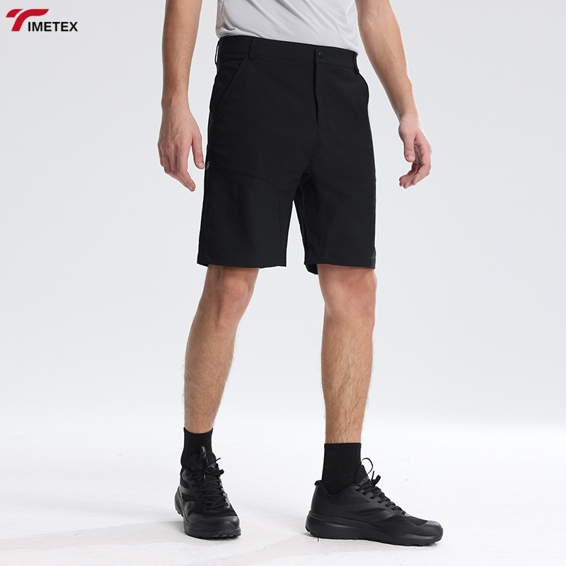 TIMETEX Outdoor Sports Shorts Men's Breathable Quick Dry Loose Mountaineering Loose Casual Cropped Hiking Shorts for Men