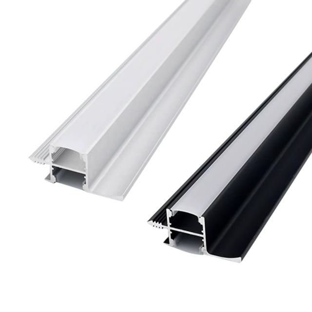 Wholesale 40×20mm Aluminum Kitchen LED Profile – Surface Mounted Cabinet Strip Light Channel for Modern Lighting