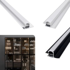 Wholesale 40×20mm Aluminum Kitchen LED Profile – Surface Mounted Cabinet Strip Light Channel for Modern Lighting