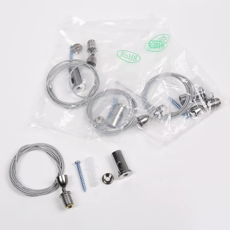 Galvanized Steel Wire Cable Hanger Ceiling Hanging Suspension Kit for Hanging System