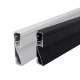 Wholesale Customizable LED Aluminum Skirting Board 60×16mm – Flexible Alloy Profile for Commercial Lighting