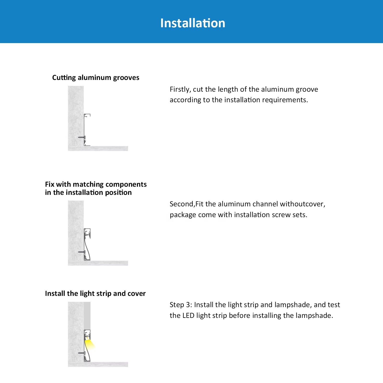 Wholesale Customizable LED Aluminum Skirting Board 60×16mm – Flexible Alloy Profile for Commercial Lighting