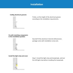 Wholesale Customizable LED Aluminum Skirting Board 60×16mm – Flexible Alloy Profile for Commercial Lighting