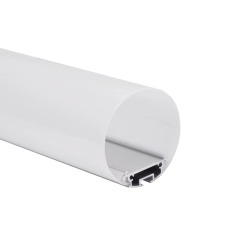 30mm 60mm 120mm Diameter With PC Diffused Cover Led Strip Light Suspended Round Aluminum LED Profile