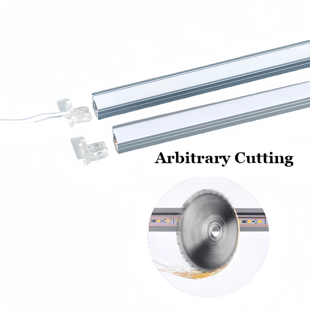 Customized 12V LED Cabinet Light with Sensor Switch Modern Lighting for Kitchen Closet Showcase Aluminum Profile