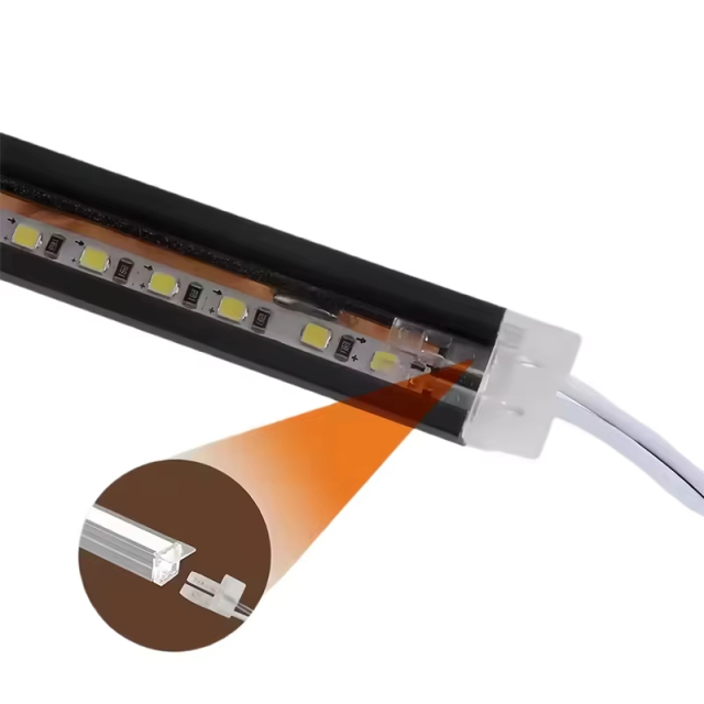 Customized 12V LED Cabinet Light with Sensor Switch Modern Lighting for Kitchen Closet Showcase Aluminum Profile