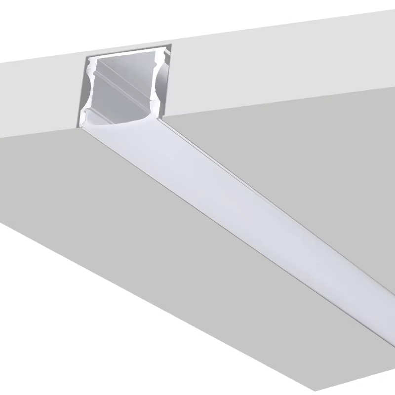 Indoor 6063-T5 Anodized Square LED Aluminum Profile Heat Sink Housing