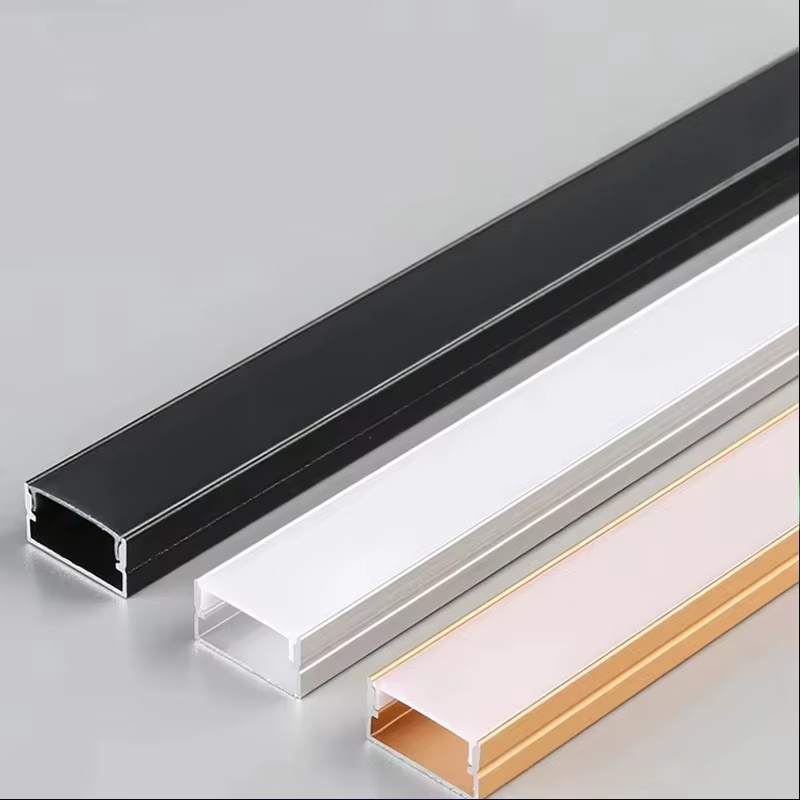 U Shape LED Aluminium Profile with Diffuser High Quality LED Strip Light Channel