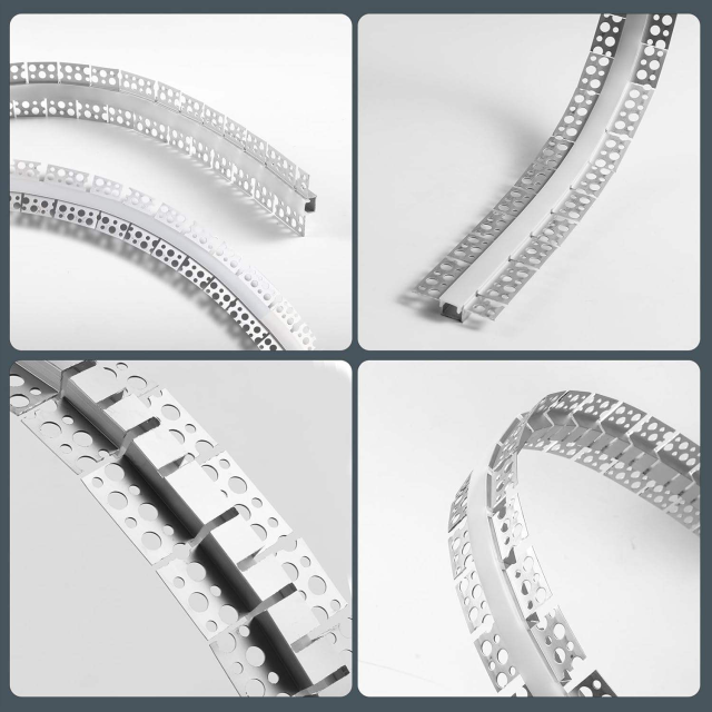 6000 Series Bendable LED Aluminum Profile with Silicone Diffuser Anodized Finish