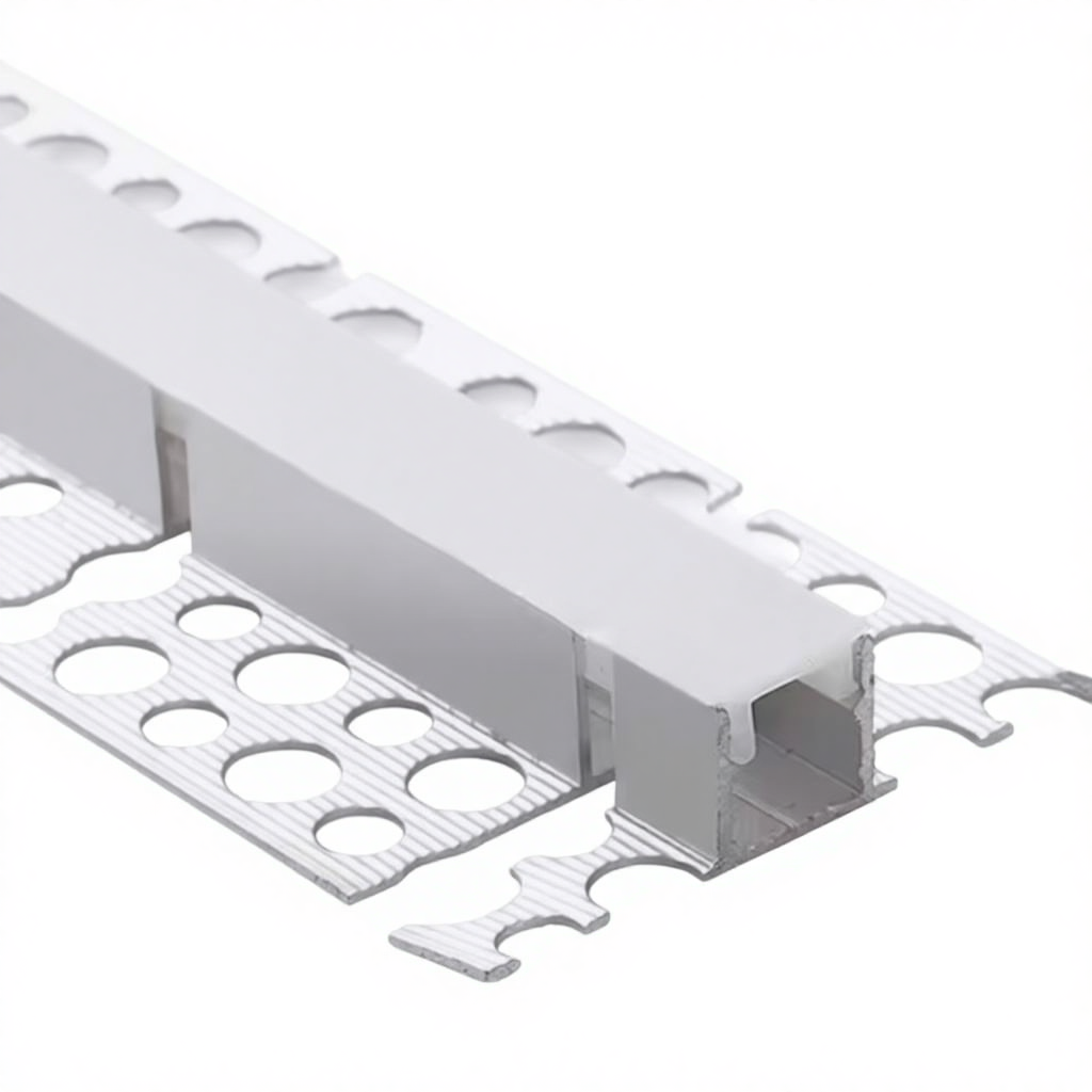 13MM Double-sided Lace Aluminum Alloy LED Lighting Profile with Flexible Bending 6000 Series 2700K Soft Warm White