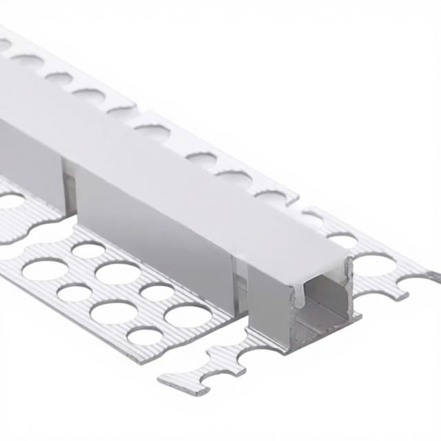 13MM Double-sided Lace Aluminum Alloy LED Lighting Profile with Flexible Bending 6000 Series 2700K Soft Warm White
