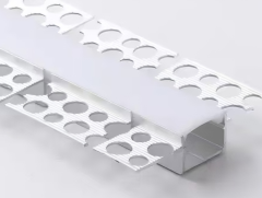 20MM Double-sided Upper Lace Keel Factory Flexible Bendable Aluminum Profile LED Aluminum Alloy Channel with Silicone Cover