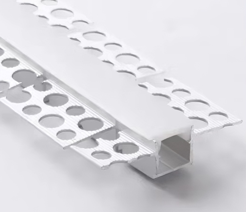 15MM Double-sided Anodized Aluminum Alloy LED Profile Upper Lace Keel Flexible Bendable Channel Silicone Cover (6000 Series)
