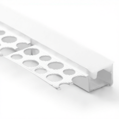 13MM Single-sided Upper Lace Flexible Bendable Profile LED Aluminum Alloy Channel Recessed LED Profile Silicone Cover 6000