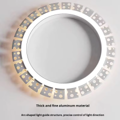 Hot Sales 15MM Single Upper Keel Aluminum Alloy 6000 Series Anodized 2700K Warm White LED Lighting Profile Flexible Light