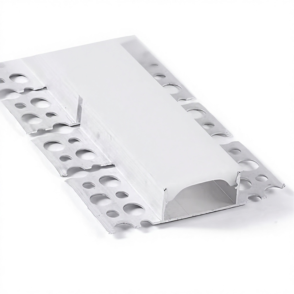 30MM Double Bottom Lace Keel Aluminum Alloy 6000 Series LED Light Flexible Bendable Bending Profile Housing