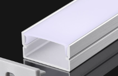 YR 20*10mm Edge Factory Price Surface-mounted Linear LED Strip Light Anodized Aluminum 6000 K Ceiling Profile
