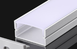 YR 20*10mm Edge Factory Price Surface-mounted Linear LED Strip Light Anodized Aluminum 6000 K Ceiling Profile