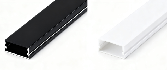 30*10mm Edge Custom 6000 Series Aluminum Alloy Anodized Diffuser LED Profile Recessed Square Channel Strip Lamp Residential Use