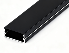 30*10mm Edge Custom 6000 Series Aluminum Alloy Anodized Diffuser LED Profile Recessed Square Channel Strip Lamp Residential Use