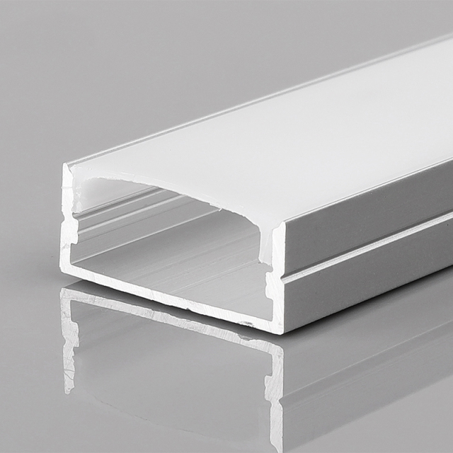23*10MM Profile  Extrusion  Aluminio, Recess Led Light Aluminum Strip Enclosure Profile