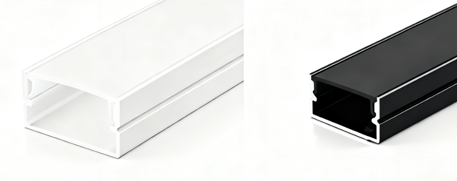 YR 20*10mm Edge Factory Price Surface-mounted Linear LED Strip Light Anodized Aluminum 6000 K Ceiling Profile