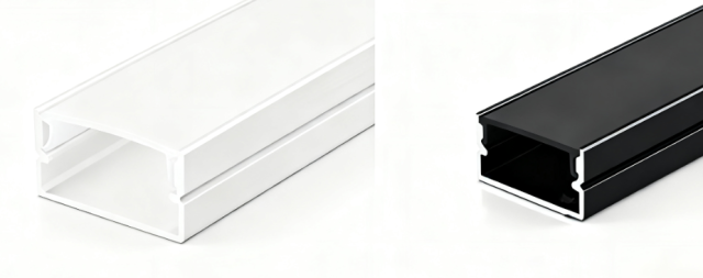 YR 20*10mm Edge Factory Price Surface-mounted Linear LED Strip Light Anodized Aluminum 6000 K Ceiling Profile