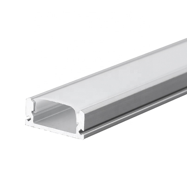 17*7mmAnodized Painting Silver White Black Strips Lights Extrusion H Shape Anodized Aluminum LED Profile