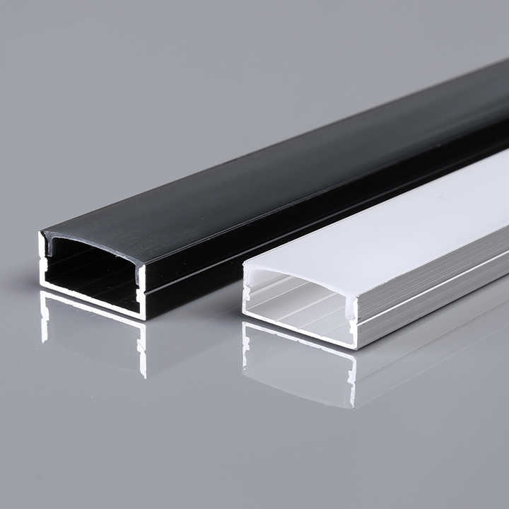 23*10MM Profile  Extrusion  Aluminio, Recess Led Light Aluminum Strip Enclosure Profile