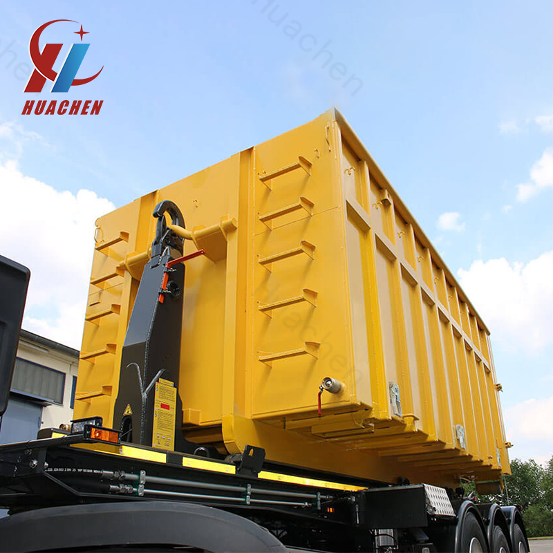 Construction Site Use Gooseneck Hook Lift/Loader Trailer Range with High Performance,Trailers/Mild steel bins Shop,Construction Site Use Gooseneck Hook Lift/Loader Trailer Range with High Performance
