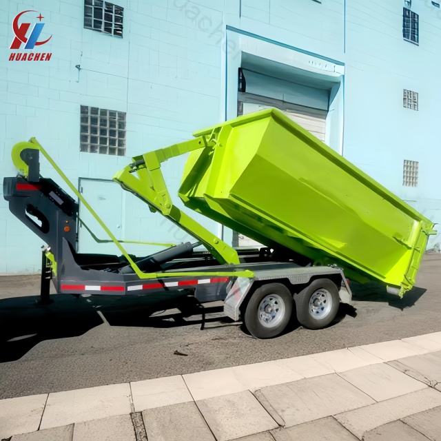 Construction Site Use Gooseneck Hook Lift/Loader Trailer Range with High Performance,Trailers/Mild steel bins Shop,Construction Site Use Gooseneck Hook Lift/Loader Trailer Range with High Performance