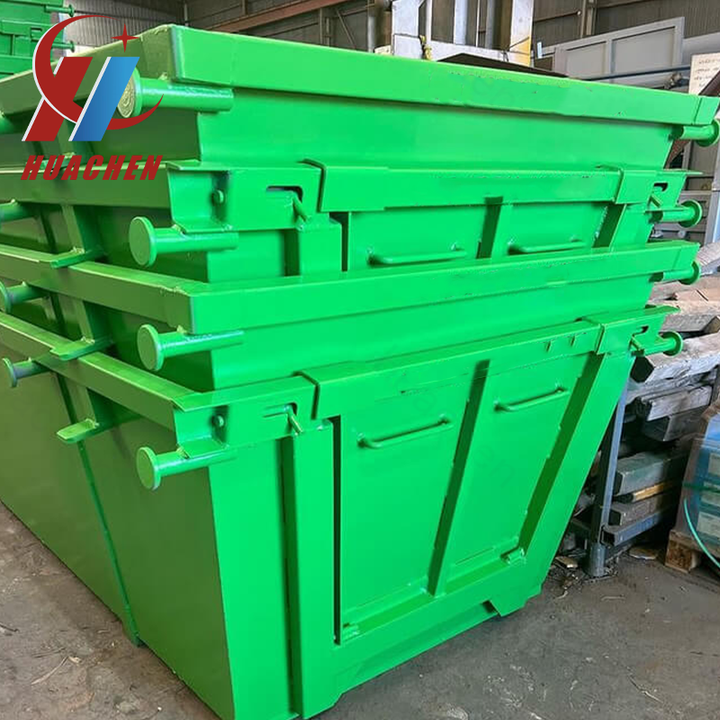 Factory Price Heavy High Quality Carbon Steel Scrap Metal Can Be Stacked Skip Containers for Waste Company