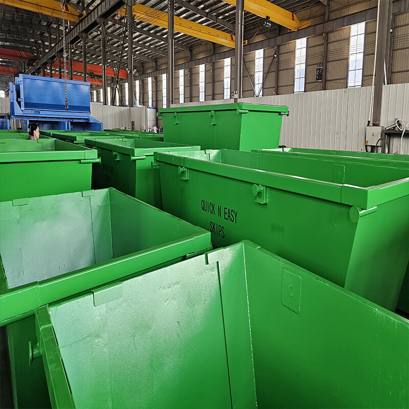Factory Price Heavy High Quality Carbon Steel Scrap Metal Can Be Stacked Skip Containers for Waste Company