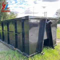 High Quality Factory Direct Sales Factory Direct Sales Metal Put Solid Waste Hook Lift Bin for Waste Management