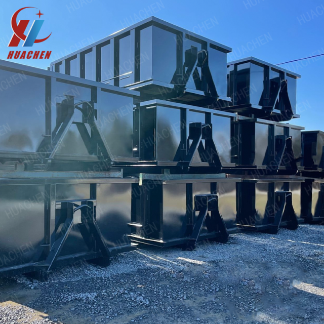 High Quality Factory Direct Sales Factory Direct Sales Metal Put Solid Waste Hook Lift Bin for Waste Management