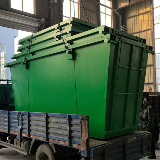 Factory Price Heavy High Quality Carbon Steel Scrap Metal Can Be Stacked Skip Containers for Waste Company