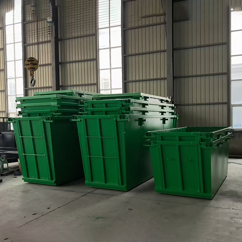 Factory Price Heavy High Quality Carbon Steel Scrap Metal Can Be Stacked Skip Containers for Waste Company