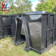 High Quality Factory Direct Sales Factory Direct Sales Metal Put Solid Waste Hook Lift Bin for Waste Management