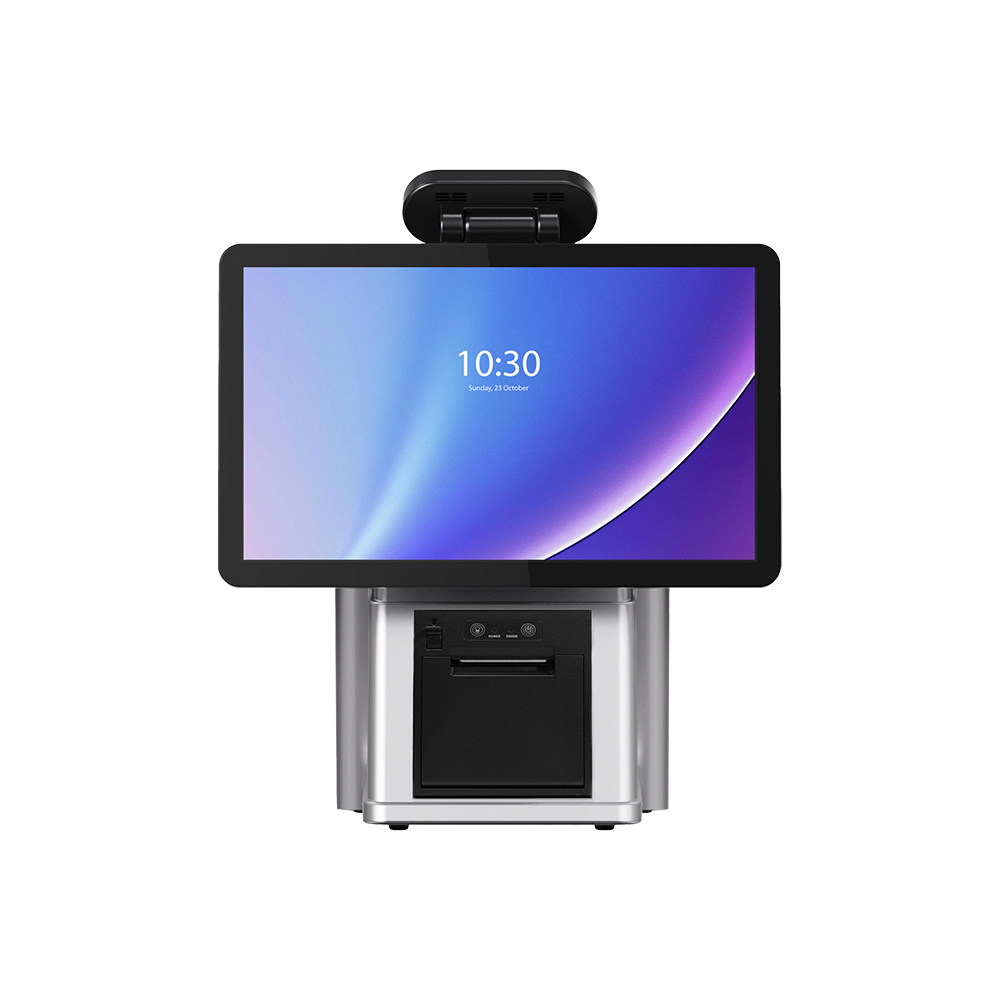 Face recognition double screen cash register,MY SHOP,LSF960-P4 Face recognition double screen cash register