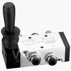Pneumatic Air Hand Lever Valve, 5 Way 2 Position 3/8”NPT Solenoid Valve Manual Control Direct Driving Type Push-Pull 4H310-10,VIILOCK,Pneumatic Air Hand Lever Valve, 5 Way 2 Position 3/8”NPT Solenoid Valve Manual Control Direct Driving Type Push-Pull 4H310-10