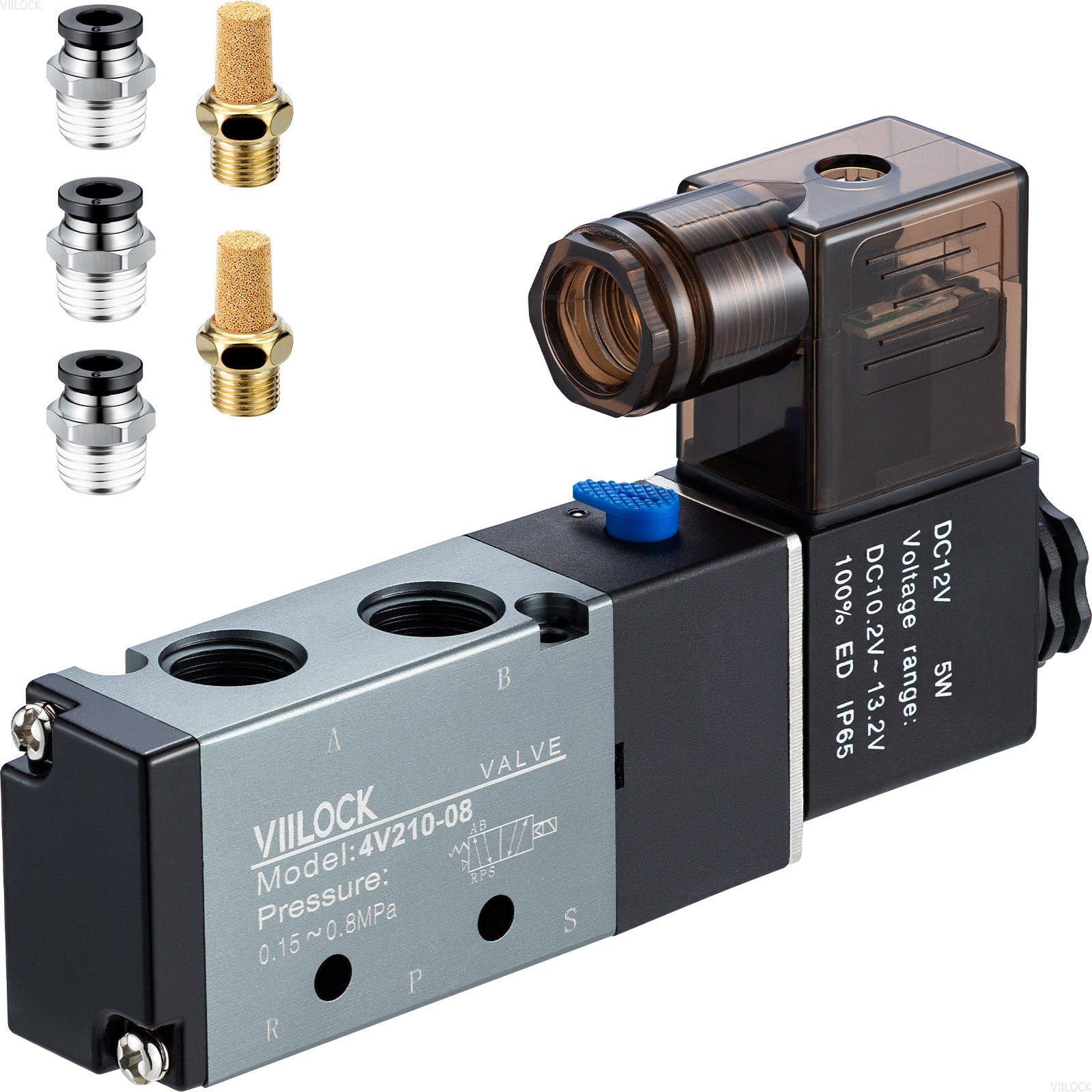 4V025-08 black,VIILOCK,4V025-08 black