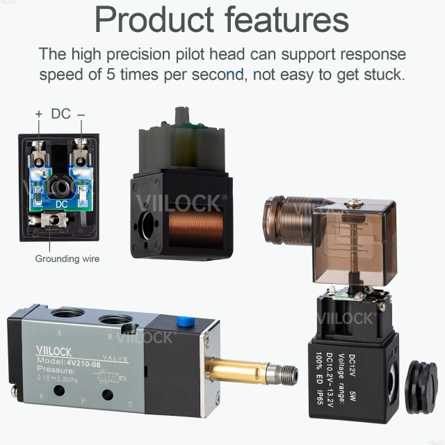 4V025-08 black,VIILOCK,4V025-08 black